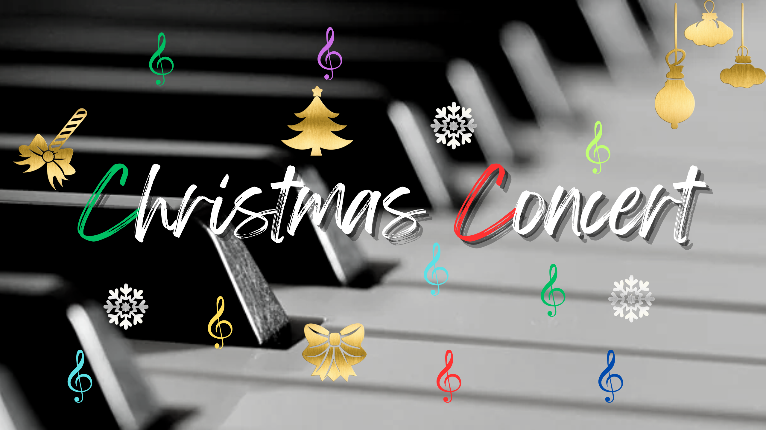 Christmas Concert banner