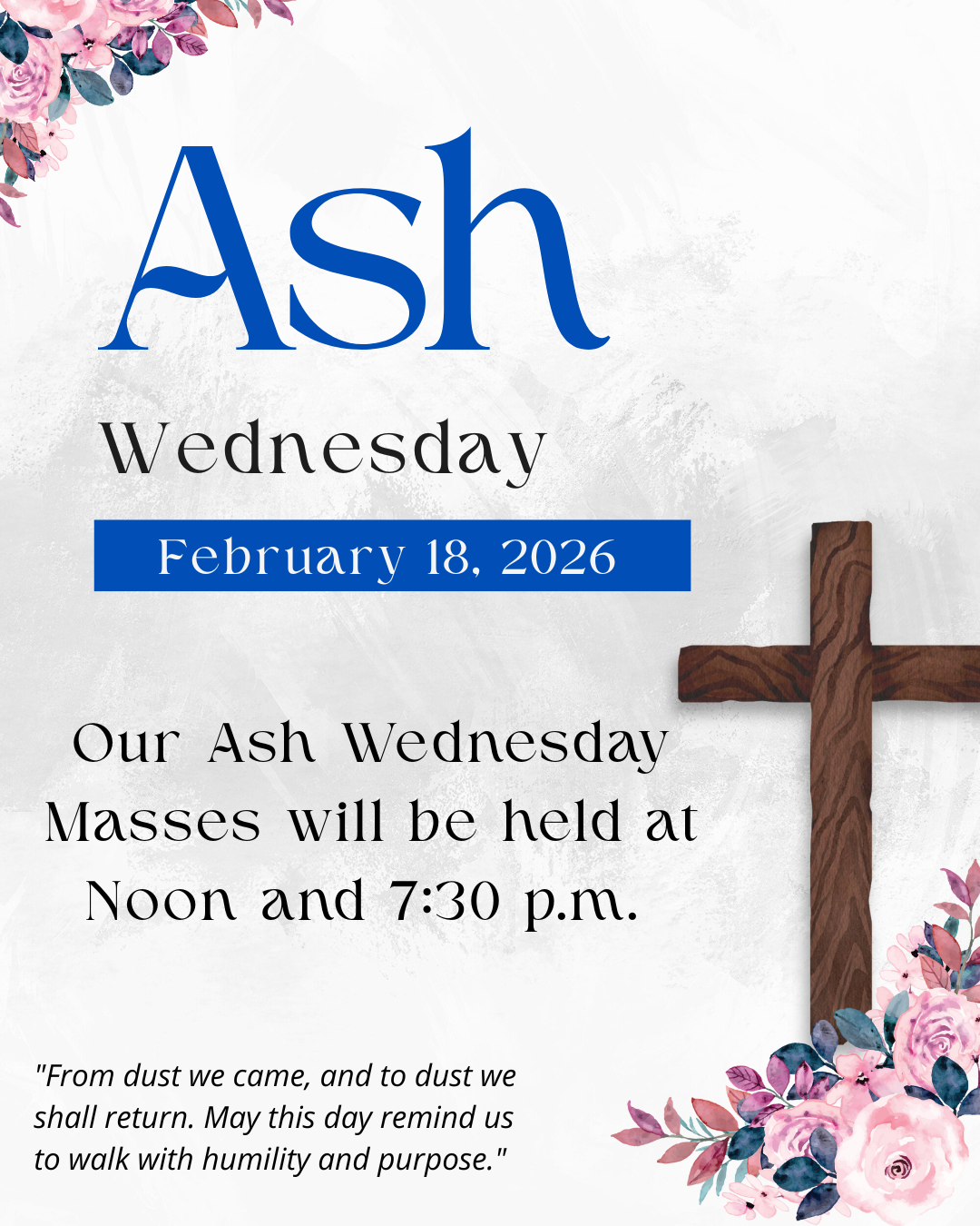 Ash Wednesday