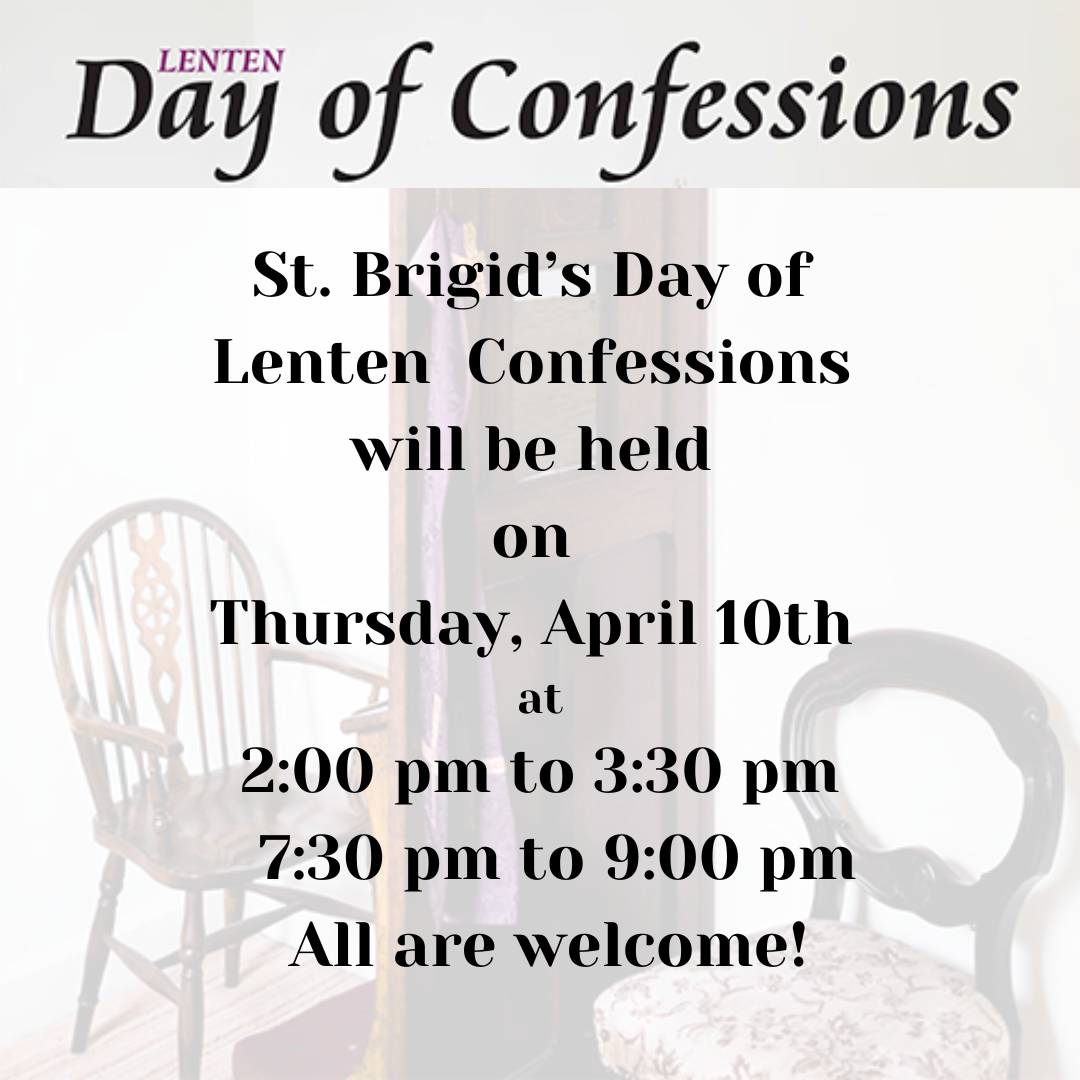 Day of Lenten Confessions