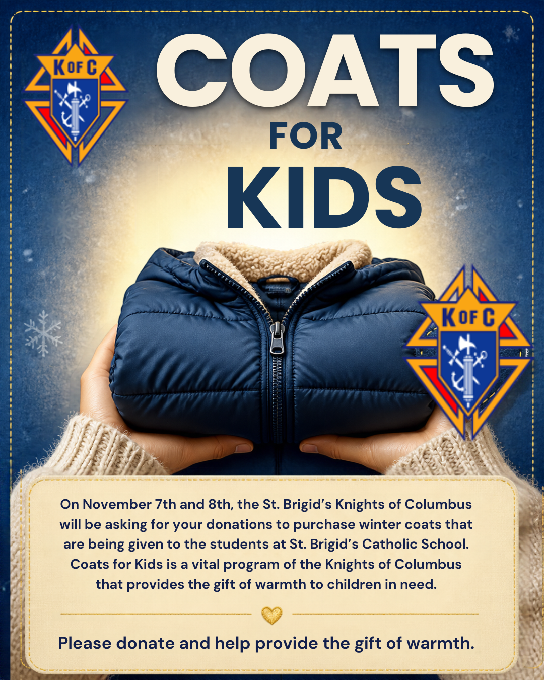 COATS FOR KIDS