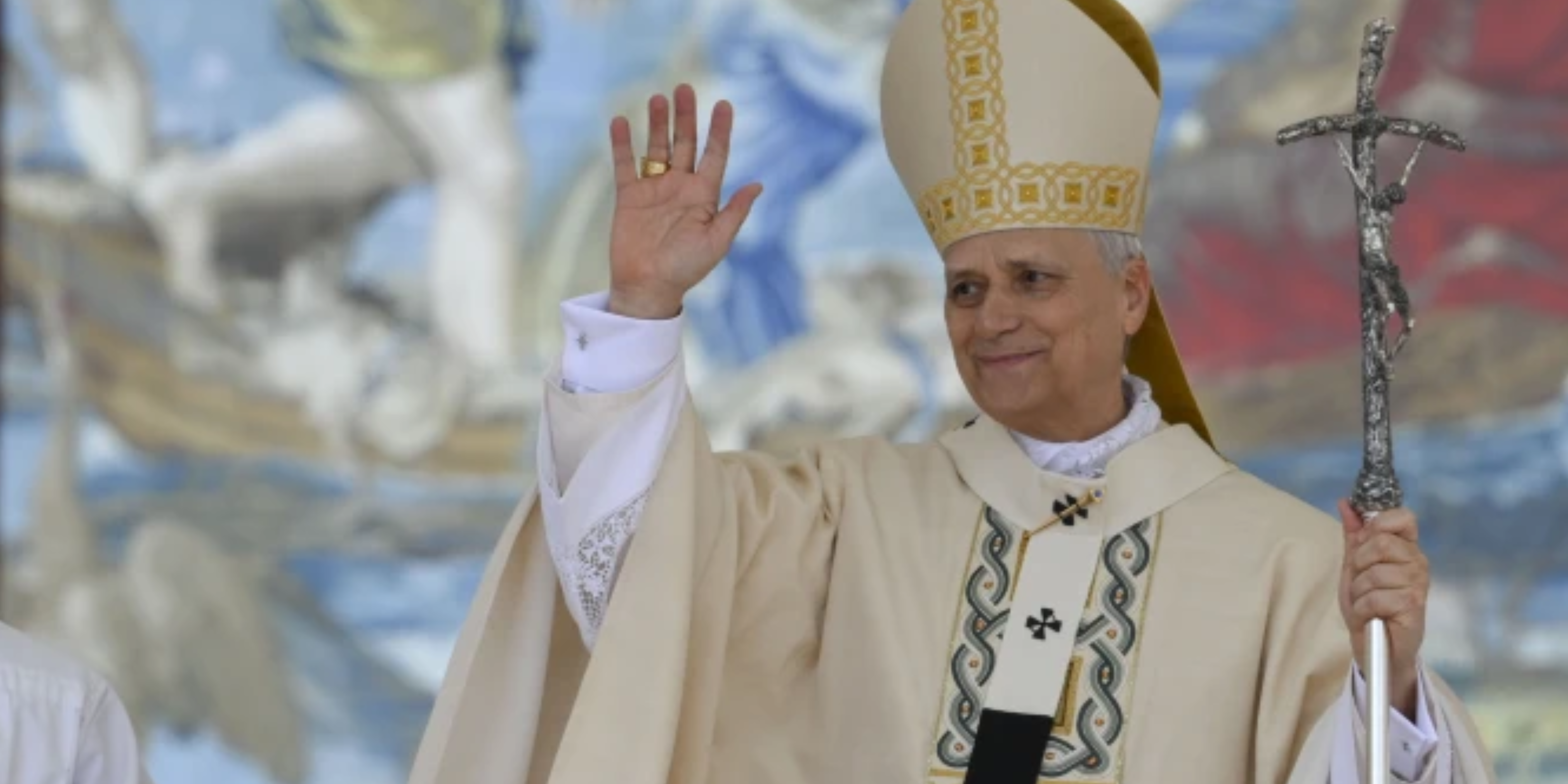 POPE LEO BANNER
