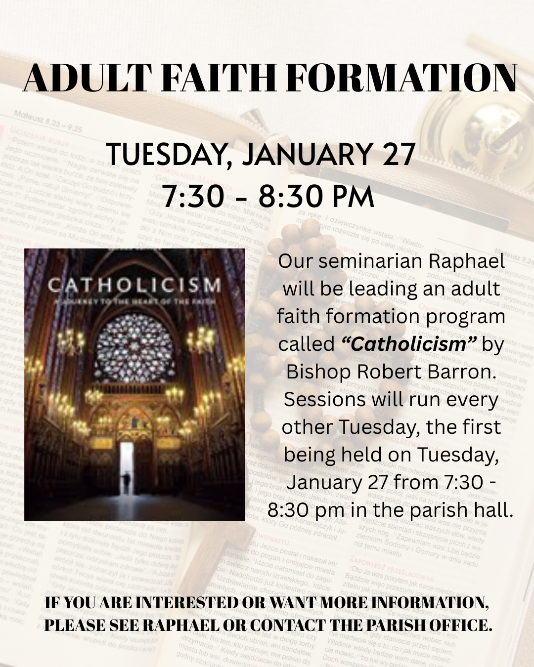 Adult Formation Program