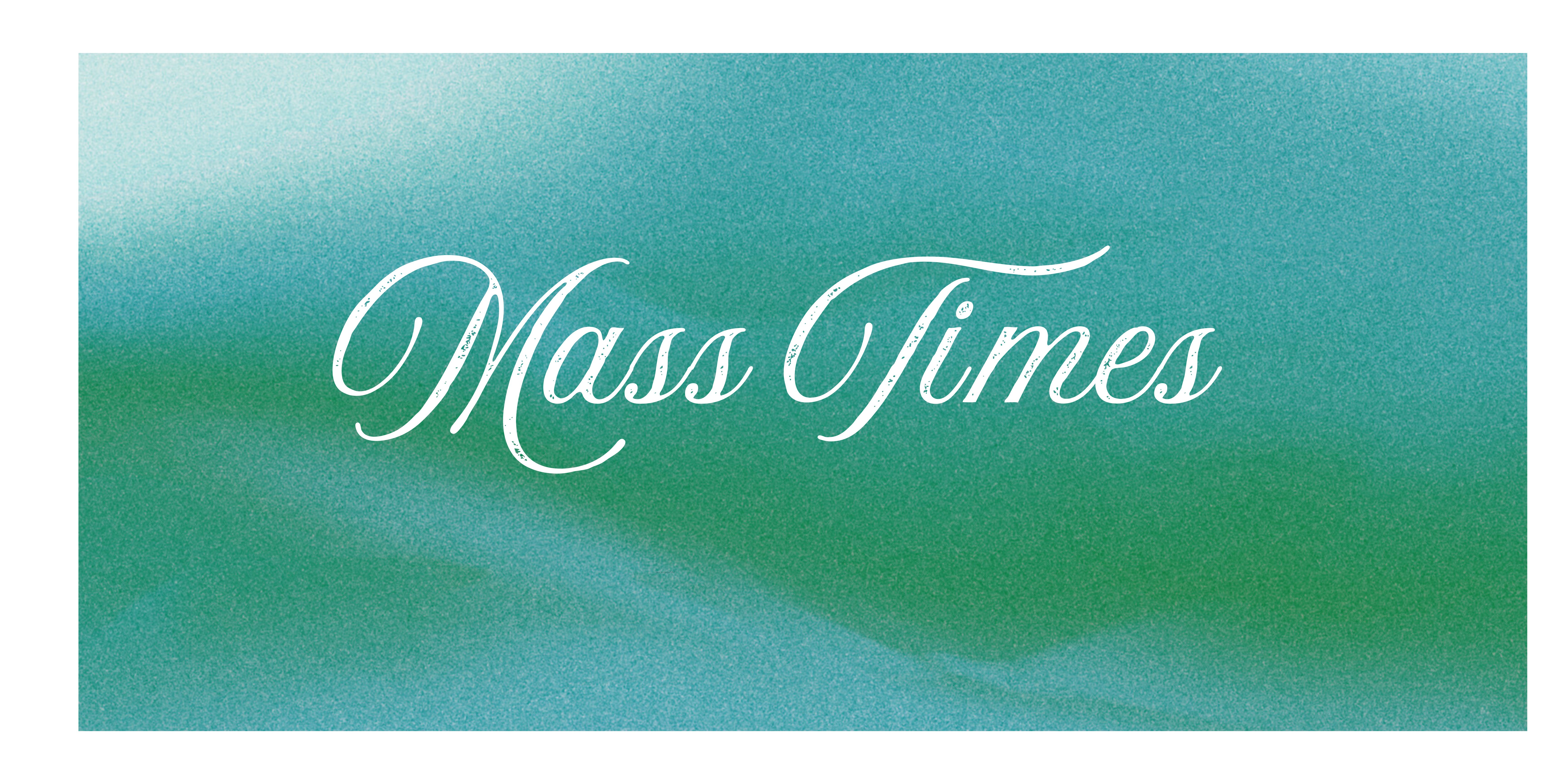 mass times