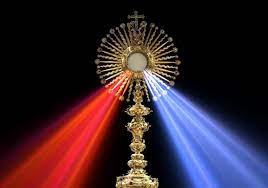 Monstrance with colors