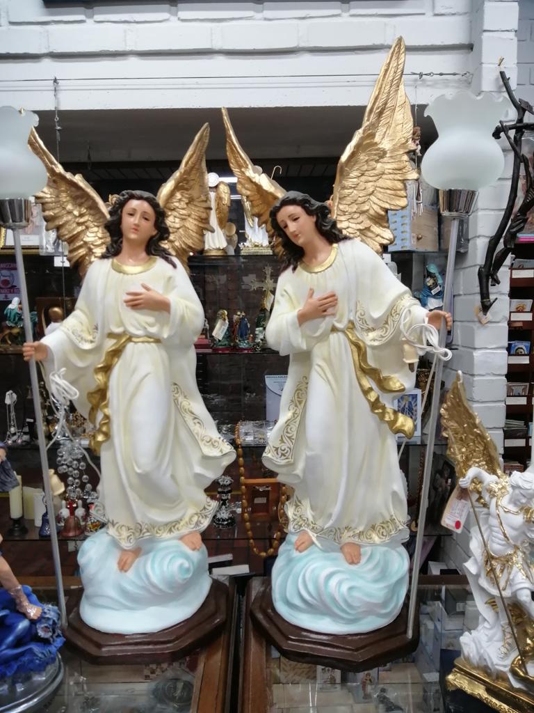 Two Statues of Angels