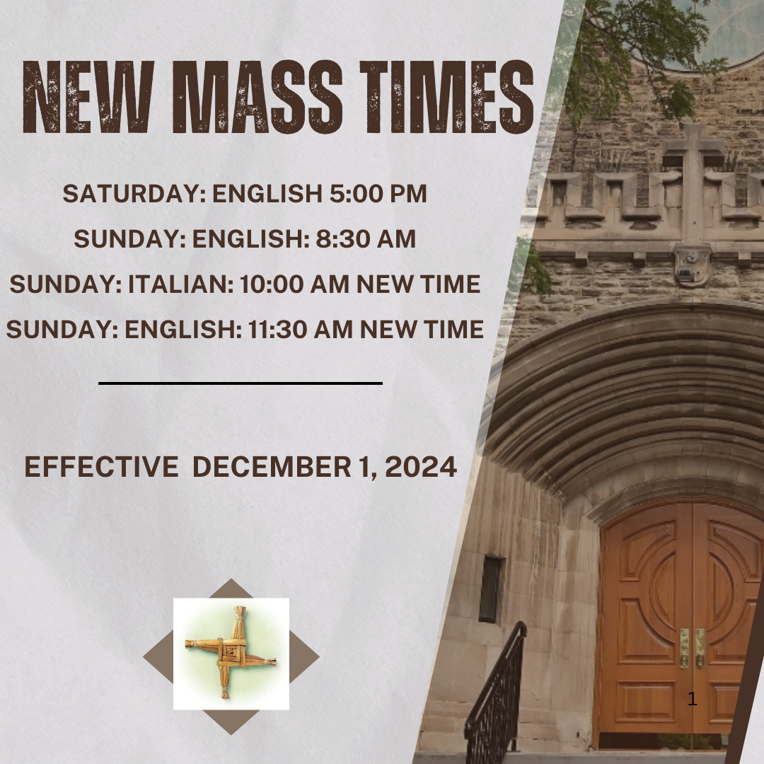 New Mass Times